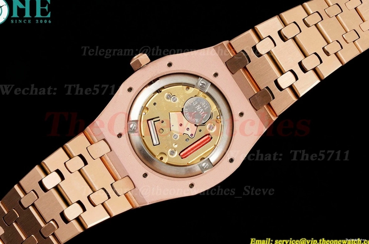 Oak Royal Swiss Ladies RG white 8F 33mm Dial Quartz  RG 0509